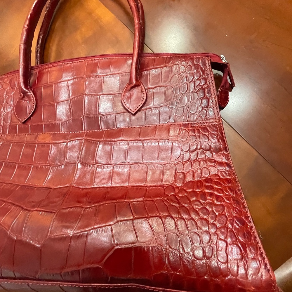 Michael Rome Designs Vintage genuine leather Tote - Picture 12 of 14